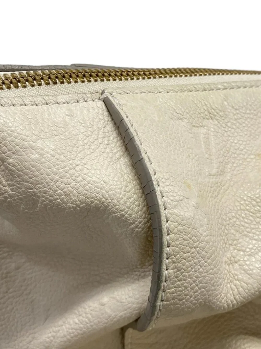 LOUIS VUITTON Lumineuse PM M93411 BEIGE Monogram Empreinte SP1161 Handbag